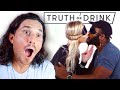 Dating Coach Reacts to TRUTH OR DRINK (Blindfold Edition) | Cut