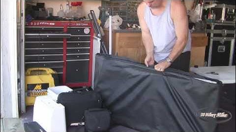 Building a Front Facade Bag / Cover Do it from Scratch with DJ Mikey Mike Part 3
