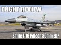E-flite F-16 Falcon 80mm EDF PNP: Complete Assembly & Flight Test ✈️