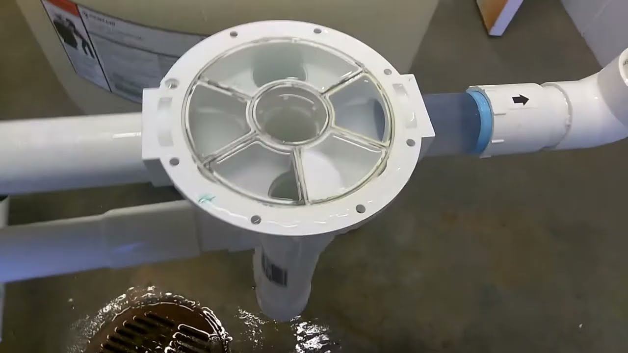 Replacing a swimming pool diverter valve gasket YouTube