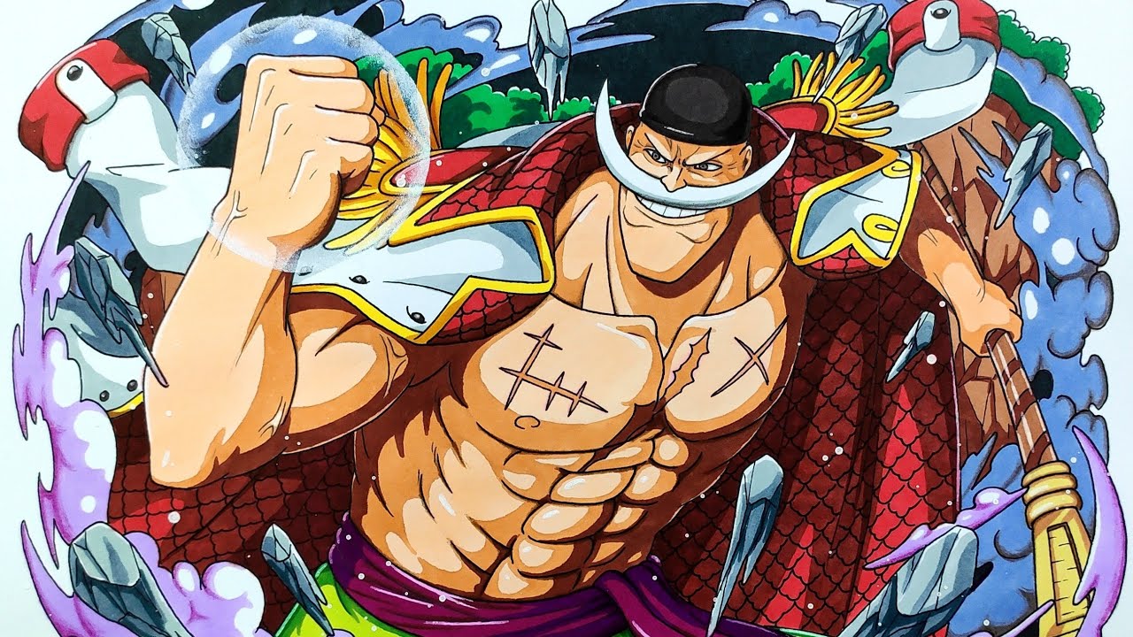 50 Hình nền Râu Trắng One Piece cực ngầu  One piece Hình nền Râu