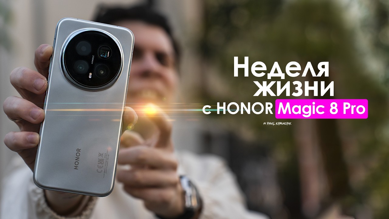 НЕДЕЛЯ с HONOR Magic 8 Pro — кто сказал что ПРОБЛЕМ нет?  | ЧЕСТНЫЙ ОТЗЫВ