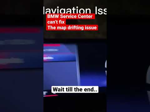 BMW Service Center can’t fix the Idrive8 Carplay Map Drifting Issue(2023 BMW 330ix 11/2022.44)