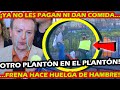 HUELGA DE HAMBRE EN PLANTON FRENA ¡ INDIGENTES y ACARREADOS YA NO LES DAN COMIDA y YA NO LES PAGAN !