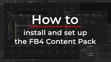 How to install and set up the FB4 Beam Content Pack