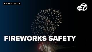 Amarillo fire s urge water extinguisher on hand for July Fourth fireworks