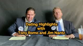 Jim Nantz and Tony Romo doing Dating Highlights