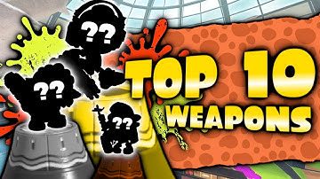 Top 10 BEST Weapons In Splatoon 3