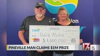 ‘Hyperventilating’: NC lotto winner describes moment he became a millionaire