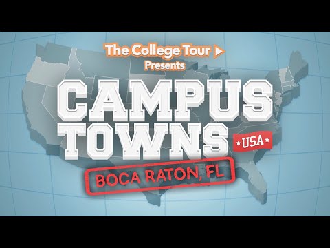 Boca Raton, FL - Florida Atlantic University - Campus Towns USA | The College Tour