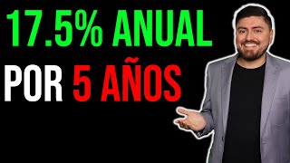 Esta INVERSIÓN PAGA 17.5% anual por 5 años. ¿Es segura?