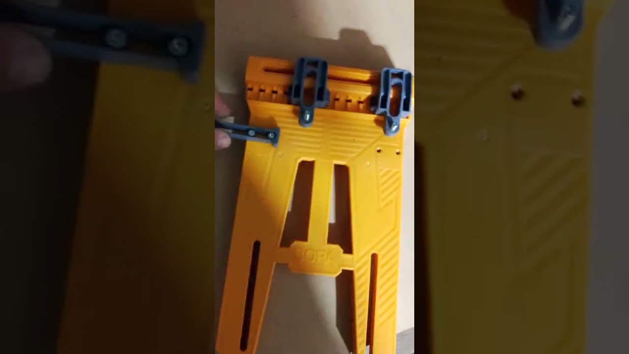 Bora Track saw. Plate set up. Junk!