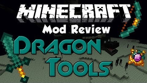 Minecraft Mod Review - Dragon Tools