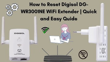 How to Reset Digisol DG-WR3001NE WiFi Extender | Quick and Easy Quide