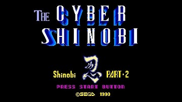 Cyber Shinobi (Master System PSG) - BGM 02: Title Screen
