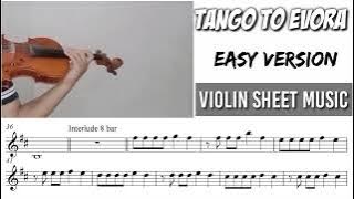 Free Sheet || Tango To Evora - Loreena McKennitt || Violin Sheet Music