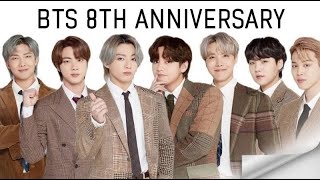 HAPPY 8TH ANNIVERSARY BTS (방탄소년단)