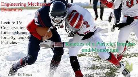 Dynamics: Ch 15.3: Conservation of Linear Momentum for a System of Particles