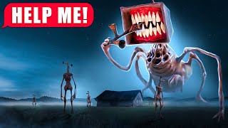 THE MEGAHORN IS HUNTING! TREVOR HENDERSON CREATURE! (Scary Text Message Story)