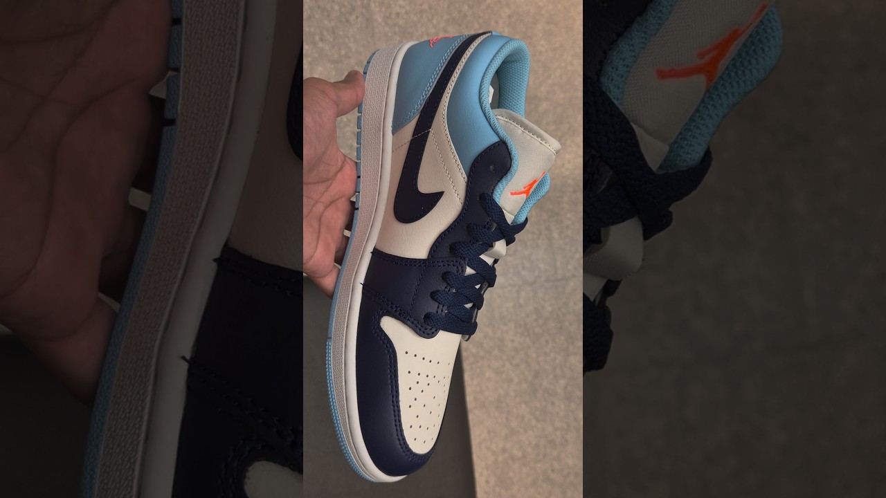 The Air Jordan 1 Low “Blue Chill” Brings Cool Icy Style for Women 👟✨ 