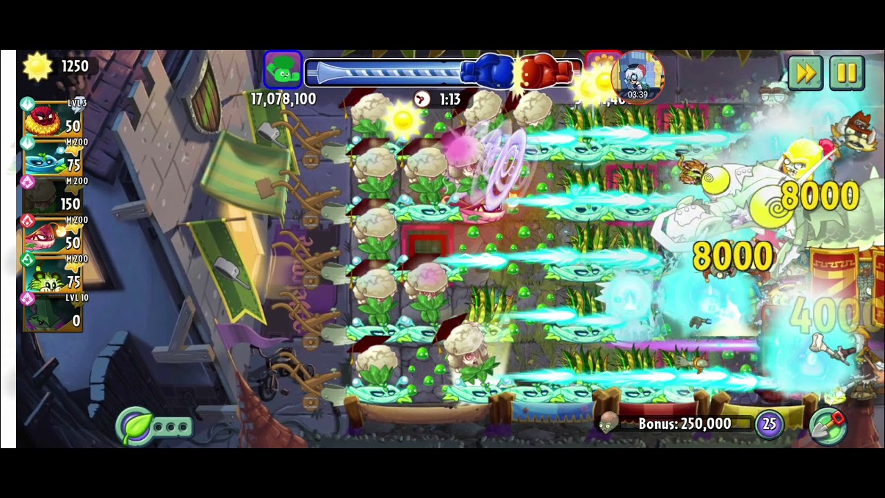 PvZ 2 Arena- Very rarely I can capture Gargantuar most can drop Zomboss fast