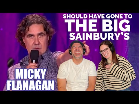 Micky Flanagan - Trip to the Sainbury’s Local REACTION
