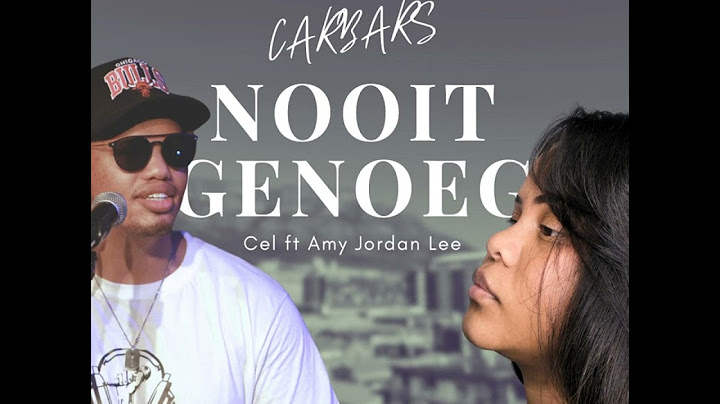 Cel ft Amy Jordan Lee - Nooit Genoeg (out now)
