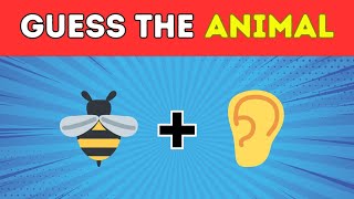 Guess The Animal By Emoji 🧠 | Animal Emoji Quiz 🦁🐰 Challenge by QuizMoji Challenge 😃 358 views 6 months ago 5 minutes, 29 seconds