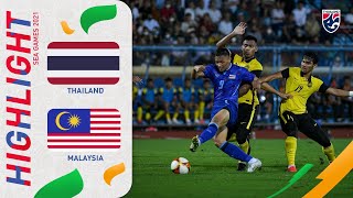 ไฮไลท์ฟุตบอลชายซีเกมส์ 2021 ไทย พบ มาเลเซีย