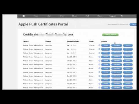 Citrix XenMobile APPLE APNS Signing Tool