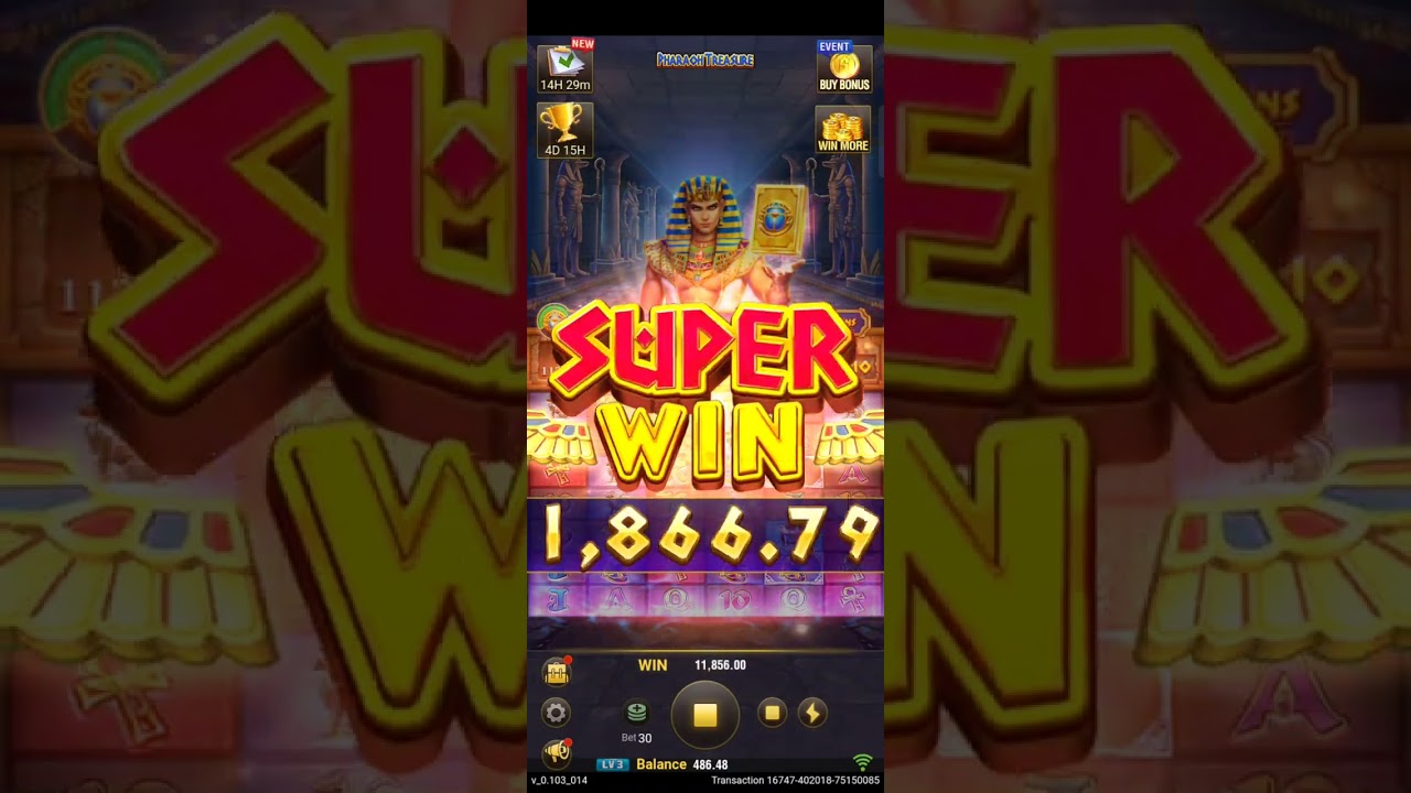 Pharaoh Treasure JILI SLOT. -BIG WIN.