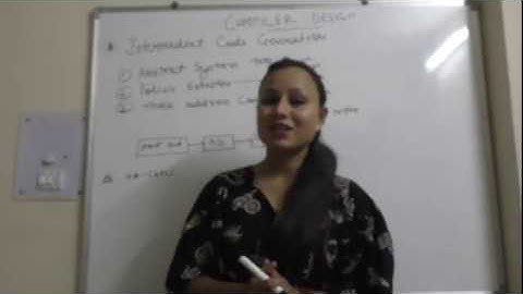 "INTERMEDIATE CODE GENERATION"  IN COMPILER DESIGN BY AYUSHI MAM