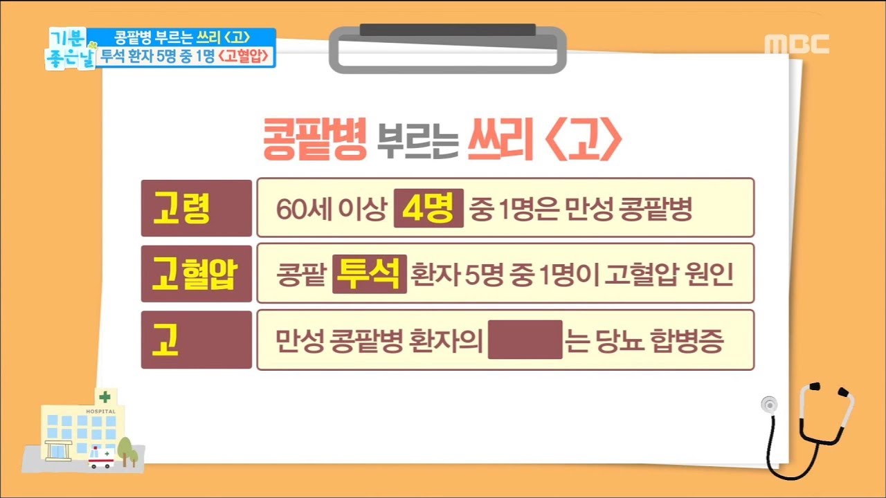 [Happyday]High blood pressure makes kidneys worse !? 고혈압으로 인해 콩팥이 안