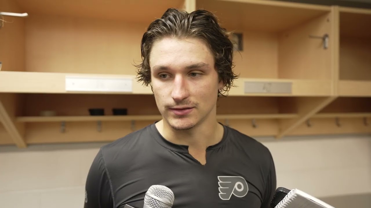 10/8 PHI @ OTT  Postgame: Trevor Zegras