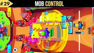 mob control mobile game - mobile strategy games - android, iOS gameplay