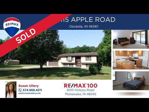 56115 Apple Road, Osceola, IN home video tour