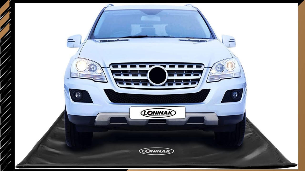 Loninak Garage Floor Mat Containment Mat for Winter Garage Floor Protection Mat for All Seasons