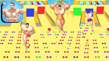 MUSCLE RACE 3D ​​GAMEPLAY | ALL LEVELS 2