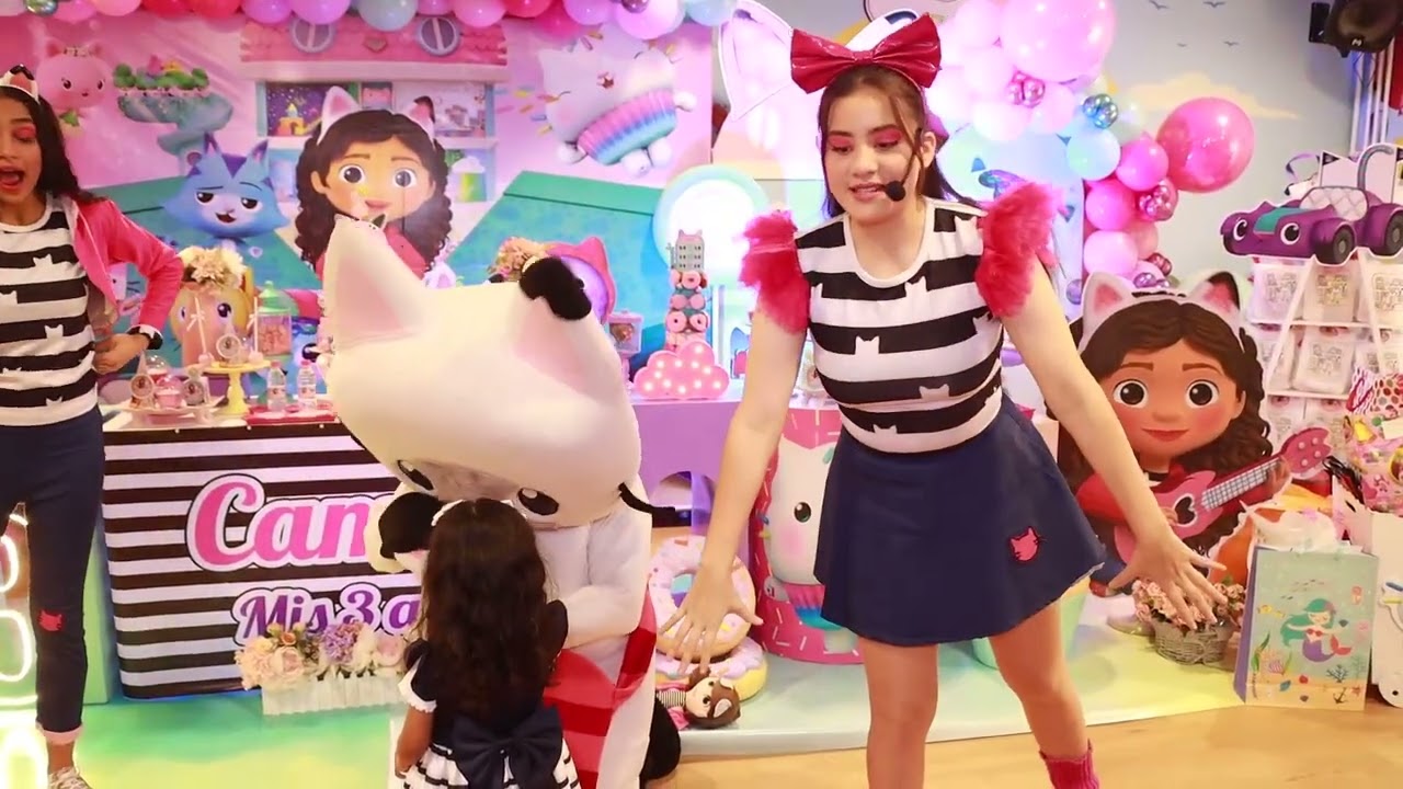 LA CASA DE MUÑECAS DE GABY  CAMILA CUMPLEAÑOS 3 AÑOS 2024 VIDEO SHOW LA CASA DE GABY