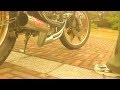 CB400F BEET初期手曲げ管+W・R・P社マイクロ爆音バッフル64Φ+CR26special