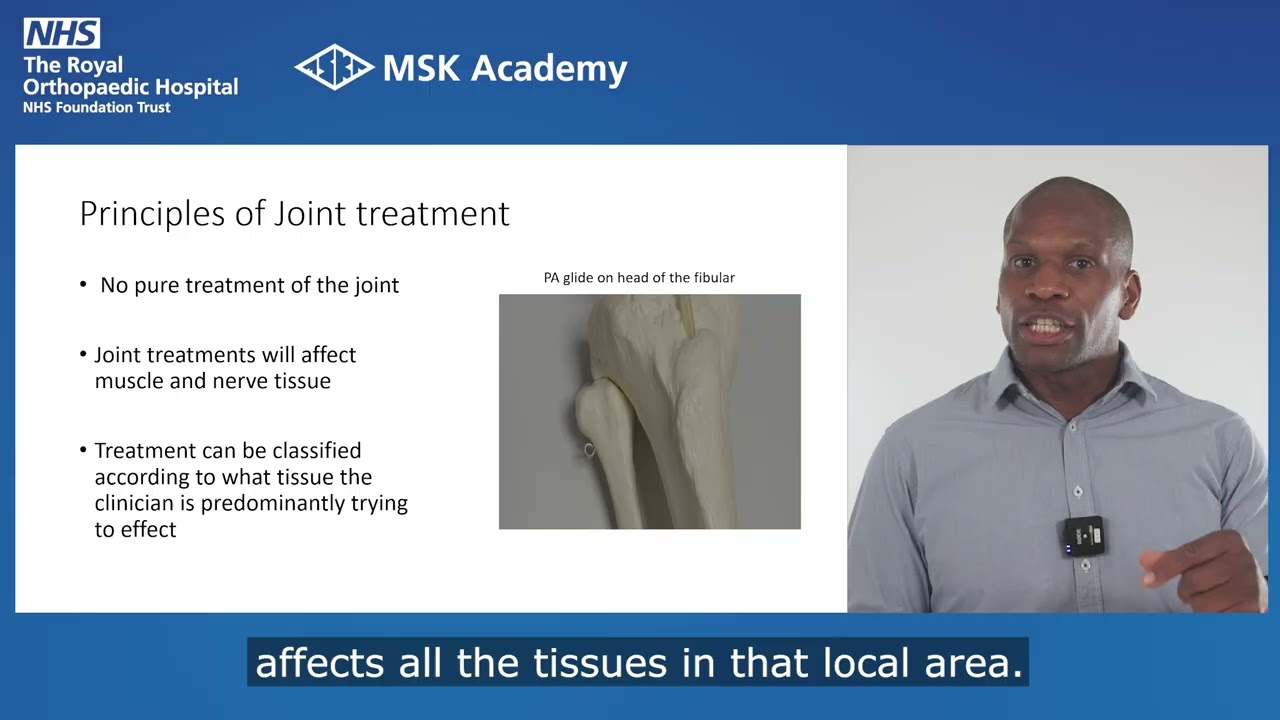 Manual Therapy for the Management of Musculoskeletal (MSK) conditions
