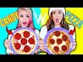 MAKING FOOD OUT OF CANDY! Learn How To Make DIY Edible Candy vs Real Food Challenge With LaurDIY!