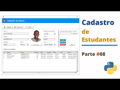 Como criar um Sistema de Cadastro de Alunos em Python - Criando controladores | Parte #08