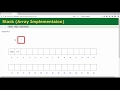 ArrayList Data Structure and Stack
