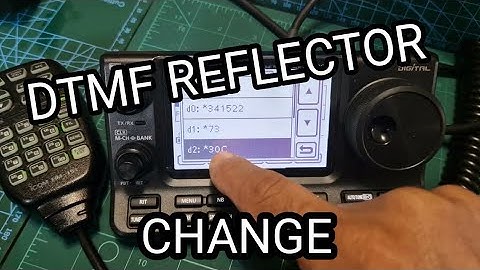 Dstar - DTMF , LINK to Reflectors