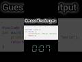 Two strings, no plus sign! Guess what C print #CProgramming#CodeQuiz#CodingChallenge#codewithme