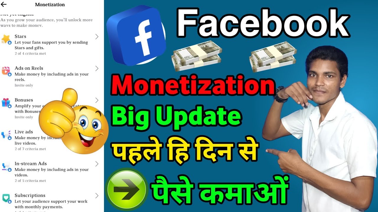 Facebook Big Monetization Update Policy | Terms Update For In Stream Ads, Bonuses and Ads On Reels