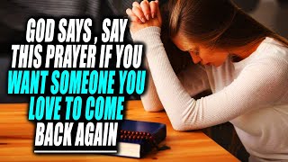 God Will Lead & Bring SOMEONE You Love BACK TO YOU After Watching This Video!