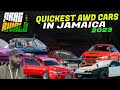 Jamaicas top 5 quickest awd cars for 2023  drag rivals at vernamfield