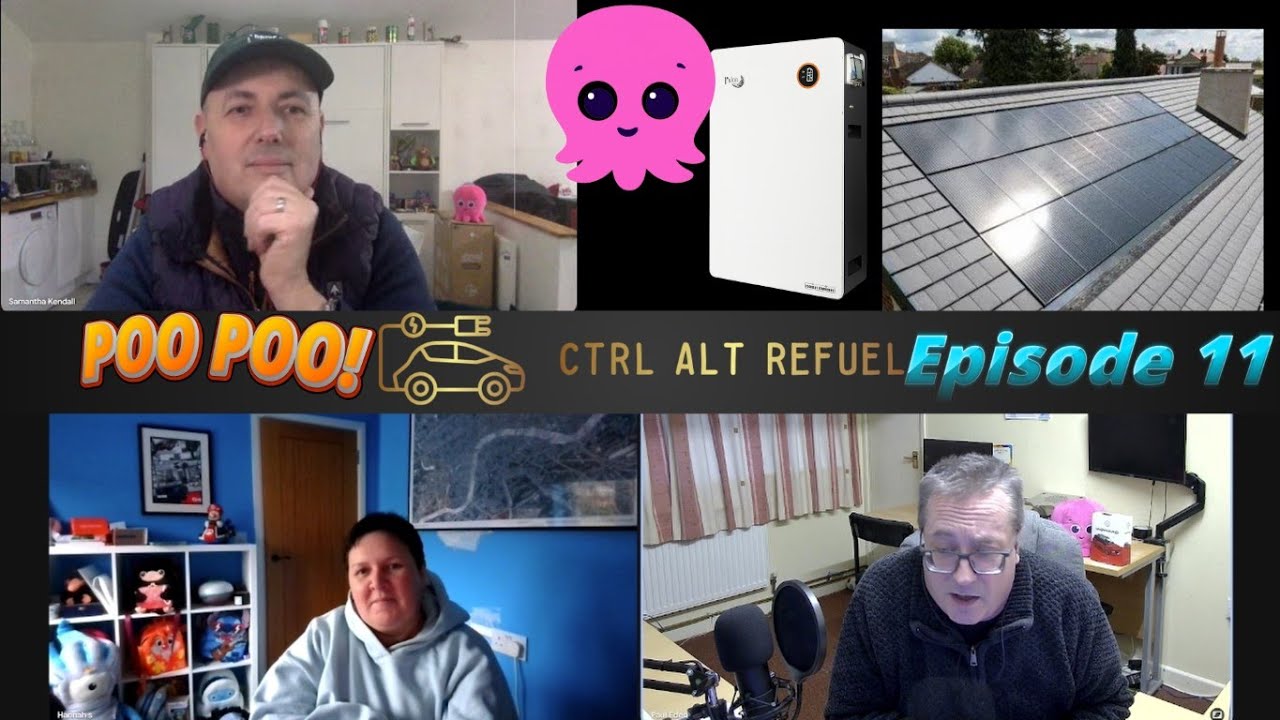 Ctrl Alt Заправка Эпизод 11 Какашки, Солнечная энергия, батареи, Осьминог и какашки